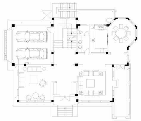 12x9米二层别墅全套设计图