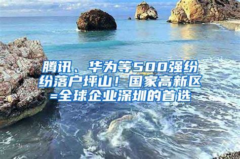 坪山这个创新产业园区火了，近百家高新企业“扎堆”进驻|深圳市_新浪新闻