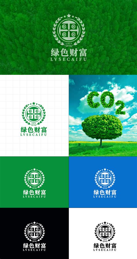 LOGO 企业管理咨询服务 商务信息咨询管理 碳交易 logo_未来之王-站酷ZCOOL
