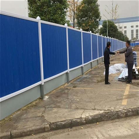 PVC围挡道路工地临时施工隔离PVC围挡防护警示 PVC围挡-阿里巴巴