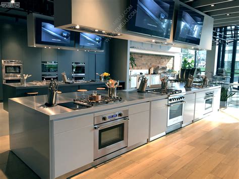 厨房电器专卖店展厅设计-装修设计效果图-奇艺空间设计设计师作品-设计本