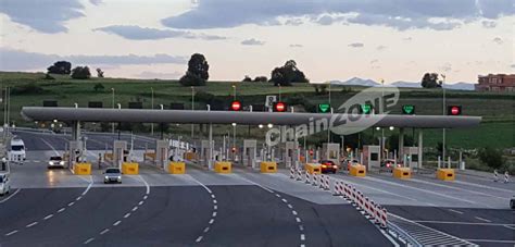 高速公路入口收费站平面及路面结构设计图_收费站_土木在线