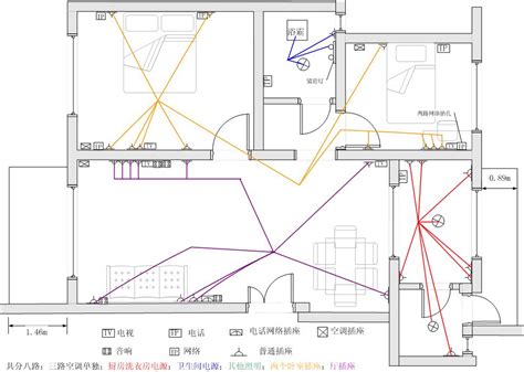 装修电路图图片