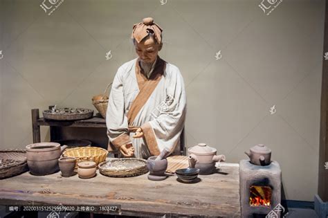 华佗创制麻沸散,雕塑艺术,文化艺术,摄影素材,汇图网www.huitu.com