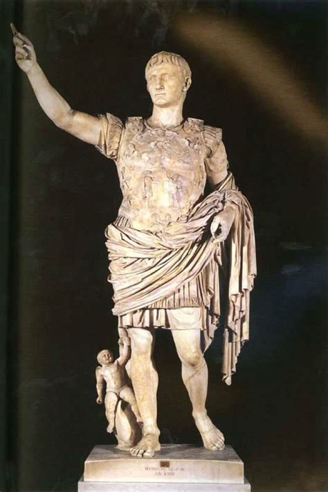 古罗马美术雕塑，《奥古斯都像》 - 高清图片，堆糖，美图壁纸兴趣社区