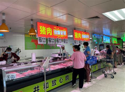 记者走访福田农批市场肉档：猪肉价格“坐滑梯” 连续4个月下跌--各区动态