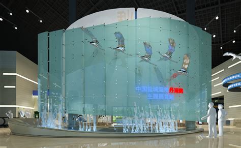 盐城丹顶鹤主题馆设计 ( 5600㎡ )-上海威雅展览展示有限公司