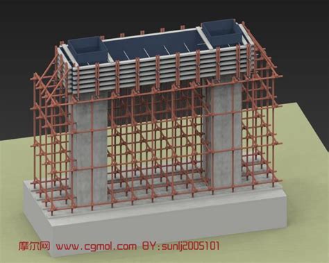 建筑模型制作过程(吴总3D-MAX)ppt模板_PPT鱼模板网