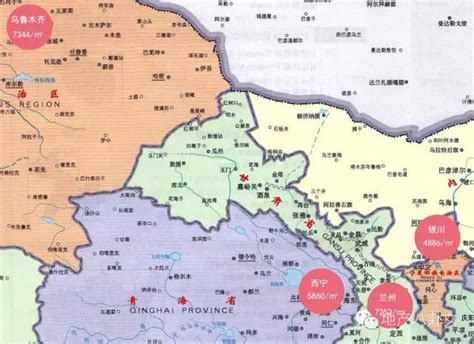 中国西北地图高清版,中西北,中西北五省_大山谷图库