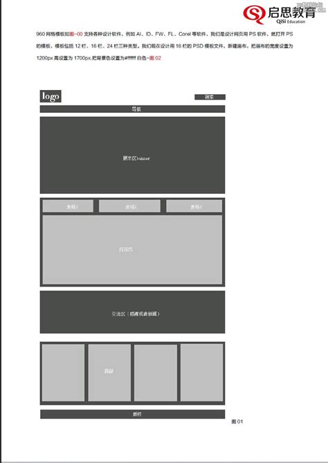 从零手把手教你设计网页(2) - 网页模板 - PS教程自学网