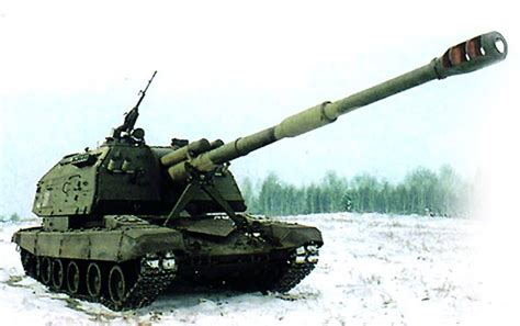 我军曾经引进过核心技术：俄国2S19姆斯塔河自行榴弹炮_手机新浪网