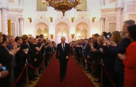 普京宣誓就任俄新一届总统 正式开启第四任期