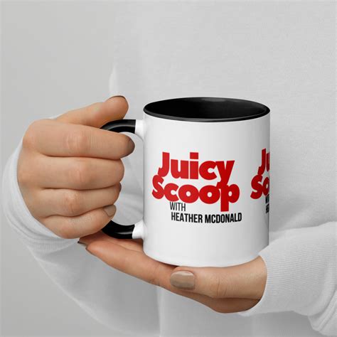 Juicy Scoop - Mug with Black Inside