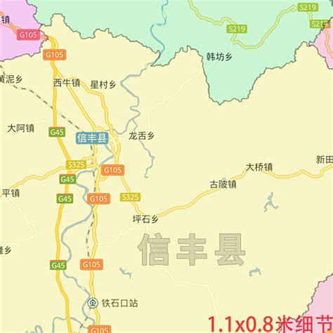 赣州市行政交通地图1.1米新款电子版JPG格式可定制江西省高清素材_慢享旅行