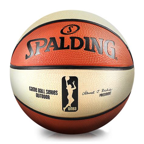 SPALDING斯伯丁WNBA比赛用球复刻版橡胶篮球83-045Y-火山星旗舰店-爱奇艺商城