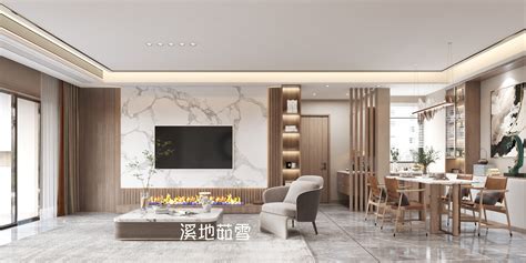 原木风新中式家装效果图|空间|室内设计|啊少坨坨 - 原创作品 - 站酷 (ZCOOL)