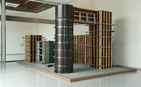 定型圆柱形木模板混凝土施工注意事项-方圆模板