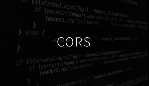 CORS——跨域请求那些事儿-阿里云开发者社区