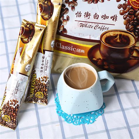 马来西亚白咖啡经典原味榛果味白咖啡三合一速溶咖啡粉600g15条装- 粉丝福利购