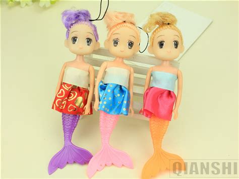 工厂60厘米美人鱼娃娃玩偶人鱼公主儿童女孩过家家玩具女童生日礼-阿里巴巴