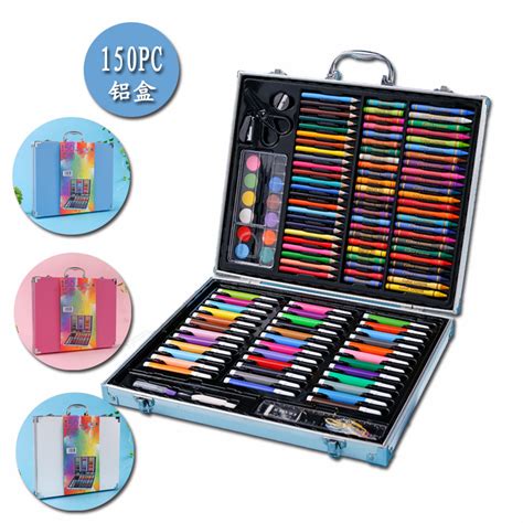 505丰图24色水彩笔 彩色涂鸦绘画笔套装 美术颜料 学习用品文具-阿里巴巴