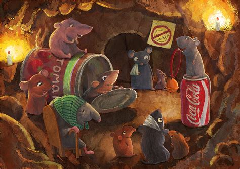 老鼠开会|Illustration|kids illustration|Sindy若叶_Original作品-站酷ZCOOL