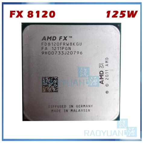 AMD FX 8120 AM3+ 3.1GHz/8MB/125W Eight Core CPU processor - Workhomeshop