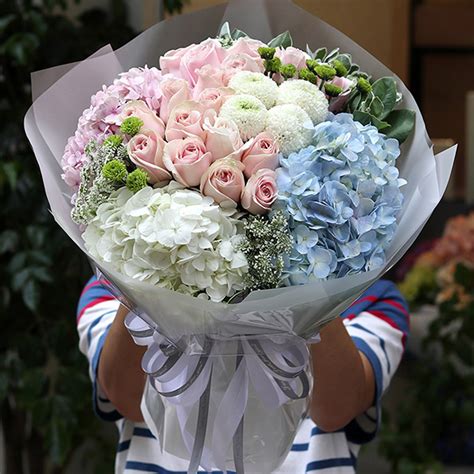 花束包装图片