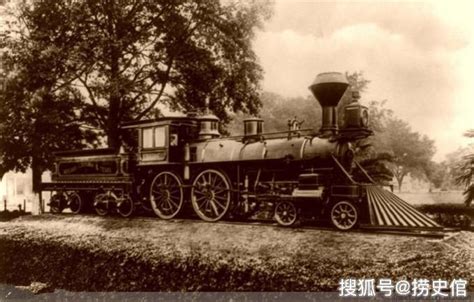 1825年有了火车，发展到百年前美国的火车成了这个样子_史蒂芬森
