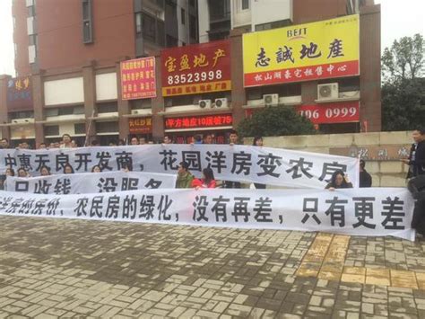 东莞中惠松湖城业主集体投诉 洋房被指变农民房 - 红商网
