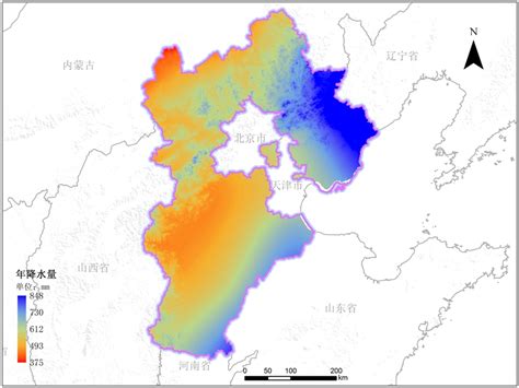 河北省年降雨量数据 时间：1985年-2012年