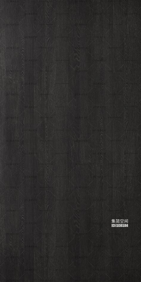 深色黑色木纹木板木皮 (54)材质贴图下载-【集简空间】「每日更新」