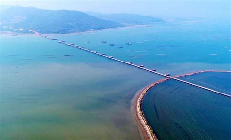 阳江港特大桥海中栈桥全面贯通 | 阳江图片网