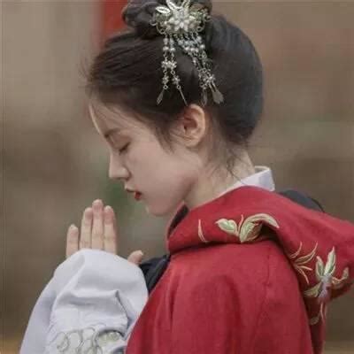 古风头像闺蜜女生简单版