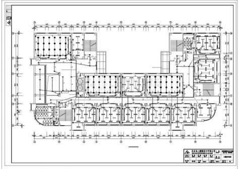 某13483平方米陕西六层大专院校教学楼电气设计cad图纸（高28.5米）_教育建筑_土木在线