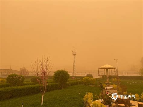 大风、沙尘突袭高台-高清图集-中国天气网甘肃站