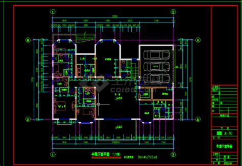 金华别墅楼建筑施工全套CAD设计详图方案_室内节点图块_土木在线
