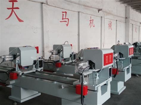 菏泽生产断桥铝门窗机器包括几台机器/价格_切割设备-济南天马机器制造有限公司