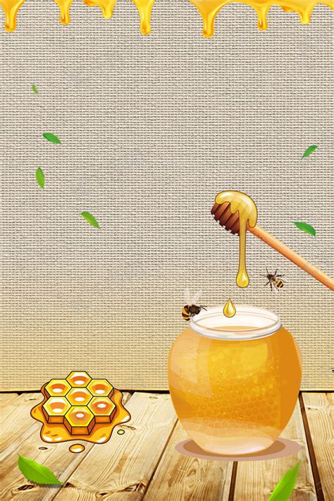 蜂蜜促销模板-包图网