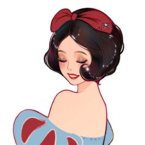 女生头像温柔干净迪士尼
