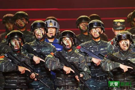 千余名武警誓师力保中国-东盟博览会 场面壮观