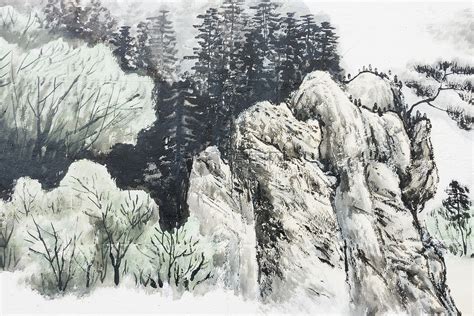 中国古代山水名画有哪些-求几幅中国古代名画及作者 急 _感人网