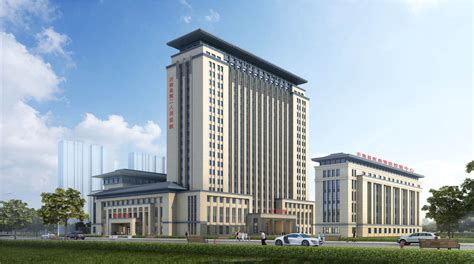山东沂南中医院建筑方案设计-上海仑城建筑规划设计事务所