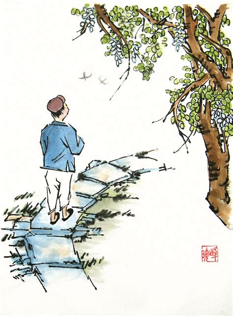 《月下飞天》小说插画- 中国风
