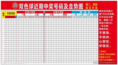 中国福利彩票双色球走势图设计图__广告设计_广告设计_设计图库_昵图网nipic.com