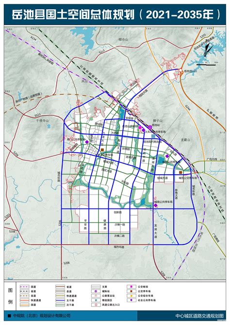 岳池县城区交通规划图（2021-2035年） - 社会 - 信息资讯 - 岳池城市信息网