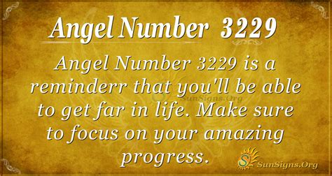 Angel Number 3229 Meaning: Focus on Progress - SunSigns.Org