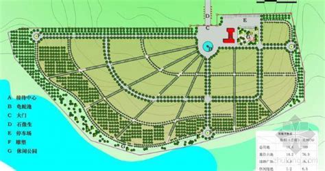 城镇公益性公墓建设景观施工图免费下载 - 园林绿化及施工 - 土木工程网