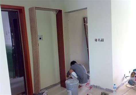 木门安装流程,室内门,安装_大山谷图库