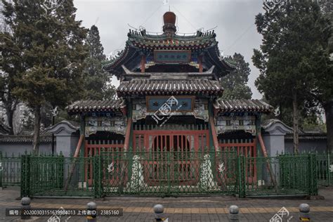 北京牛街礼拜寺望月楼,历史古迹景区,旅游景点,摄影素材,汇图网www.huitu.com